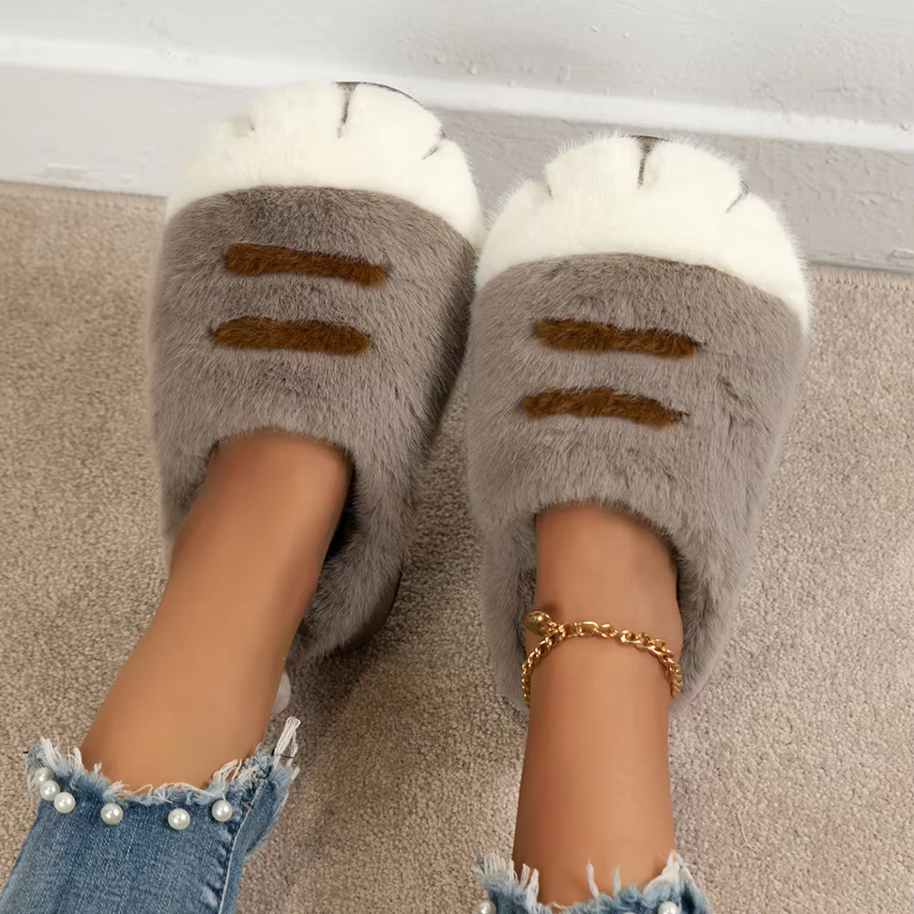 Purrfect Paws Slippers